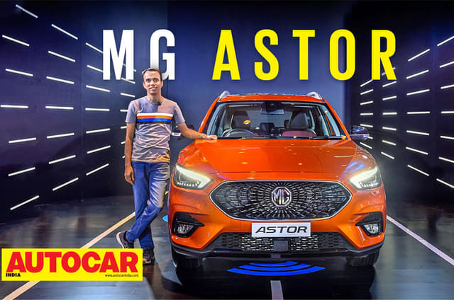 2021 MG Astor first look video